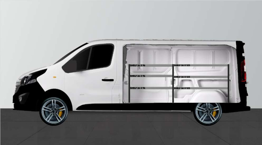 Base26 bilinredning Renault Trafic