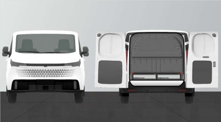 Dubbelgolv H:202mm 4-lådor till Maxus e-Deliver 7 L2.