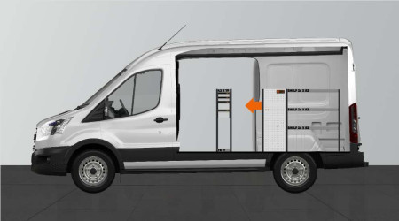 LD26 Bilinredning till Ford Transit L2H2