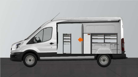 WORK10 Bilinredning till Ford Transit L3H2 