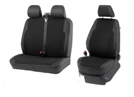 Klädsel 3-sits till Mercedes Vito, Fram 1+2 inkl. nackstöd Sidoairbag förare Uttag för armstöd på förarstols insida.
