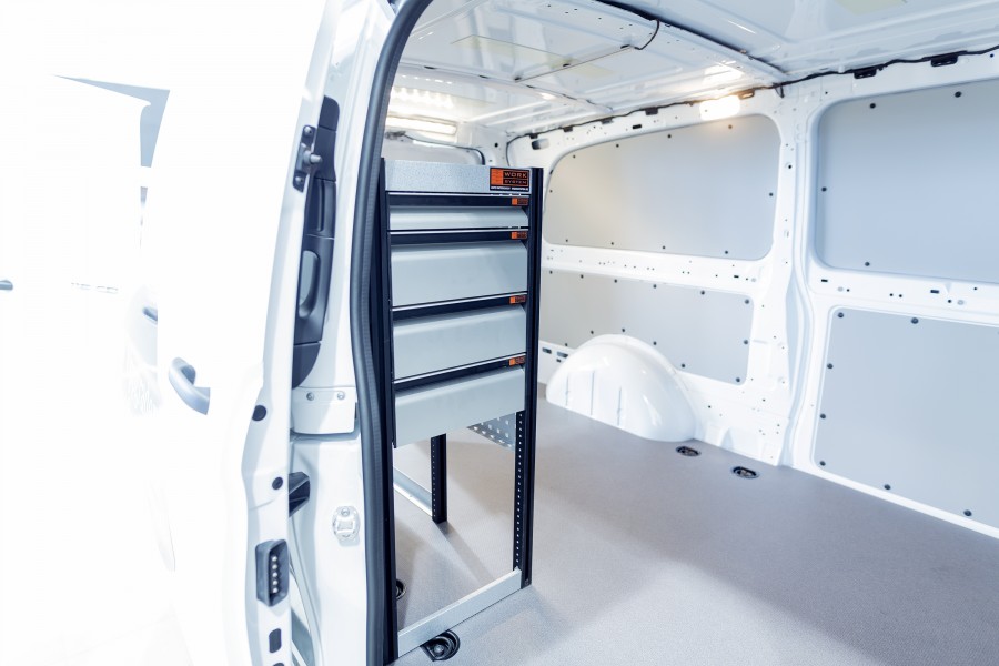 H-SDH4-420 Bilinredning till Mercedes Vito Lång | Work System