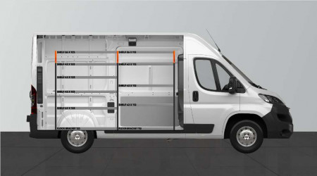 BASE42 Bilinredning till Proace Max, Boxer, Ducato, Jumper & Movano L2