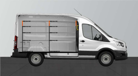 BASE42 Bilinredning till Ford Transit L2H2