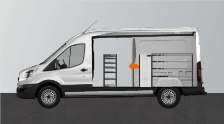 WORK6 Bilinredning till Ford Transit L3H2