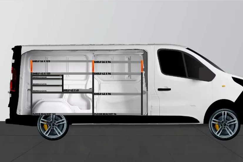 LS3 bilinredning Renault Trafic
