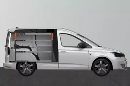 BASE42 Bilinredning till VW Caddy Cargo & Ford Connect L1