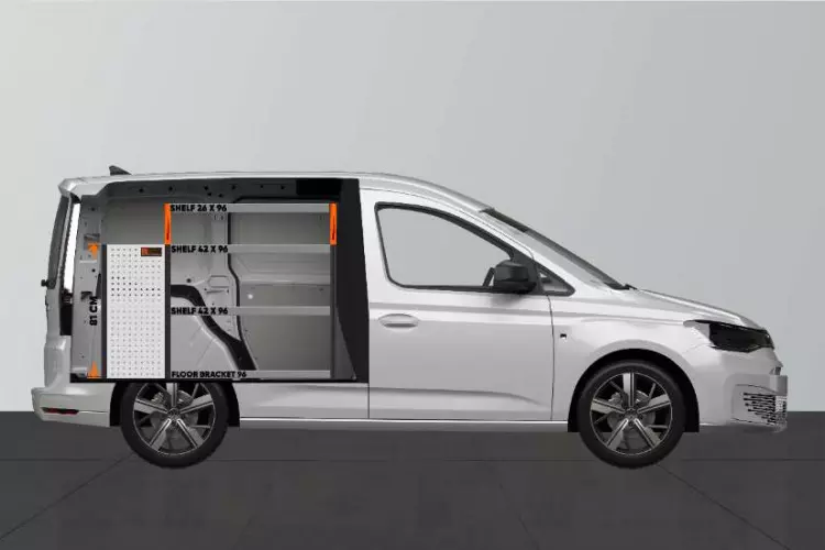 LB5 bilinredning Volkswagen Caddy