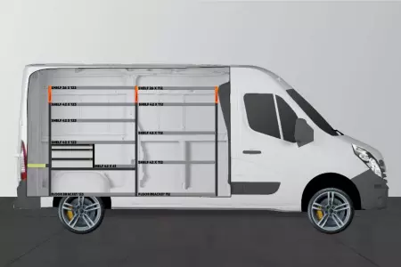LS3 Bilinredning till Movano, Master & NV400 L2H2