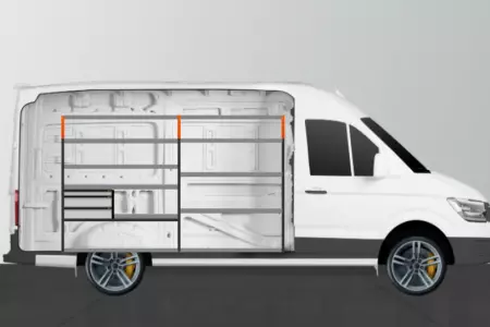V-LS3 Bilinredning till Mercedes Sprinter Standard L2H2