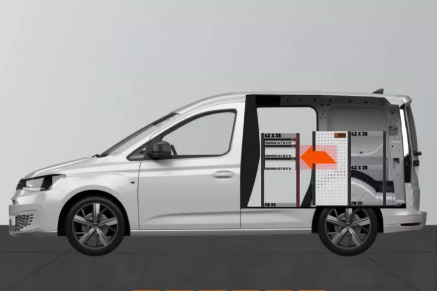 LD42 bilinredning Volkswagen Caddy