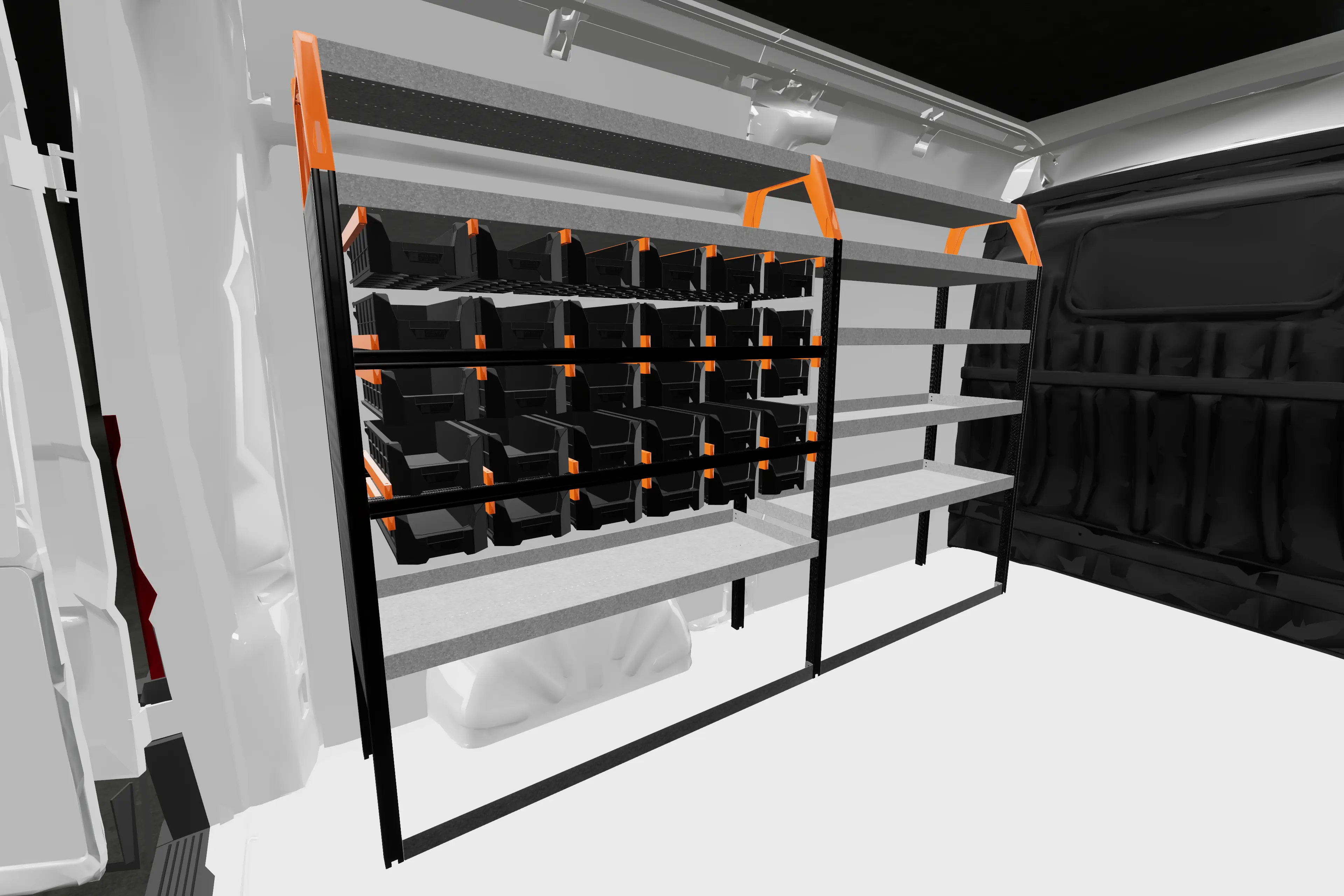 Rack bilinredning Fiat Ducato